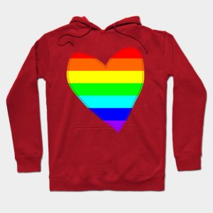 Bright Rainbow Love Heart