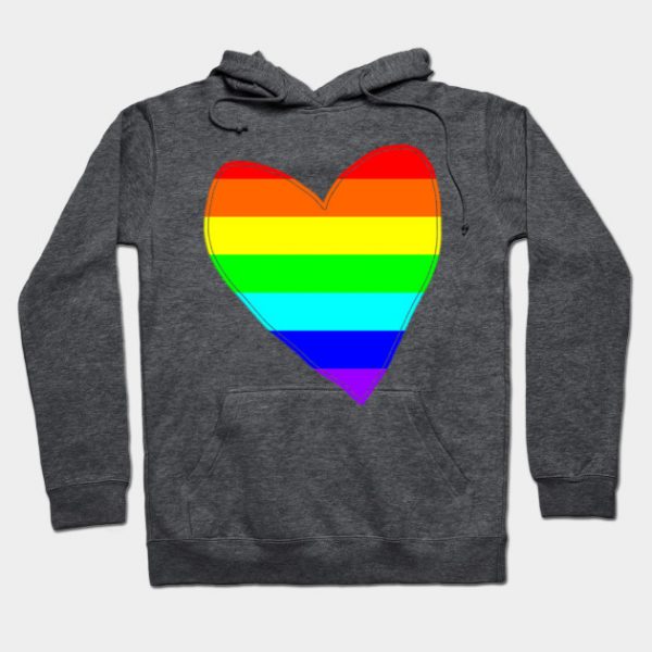 Bright Rainbow Love Heart