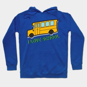I love School Back to School & School Bus T-shirt Merch