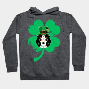 Funny Skull Dog Face St Patrick Day Chow Chow